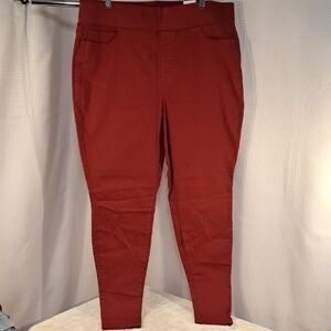 Fashion to Figure Deep Red Chinos